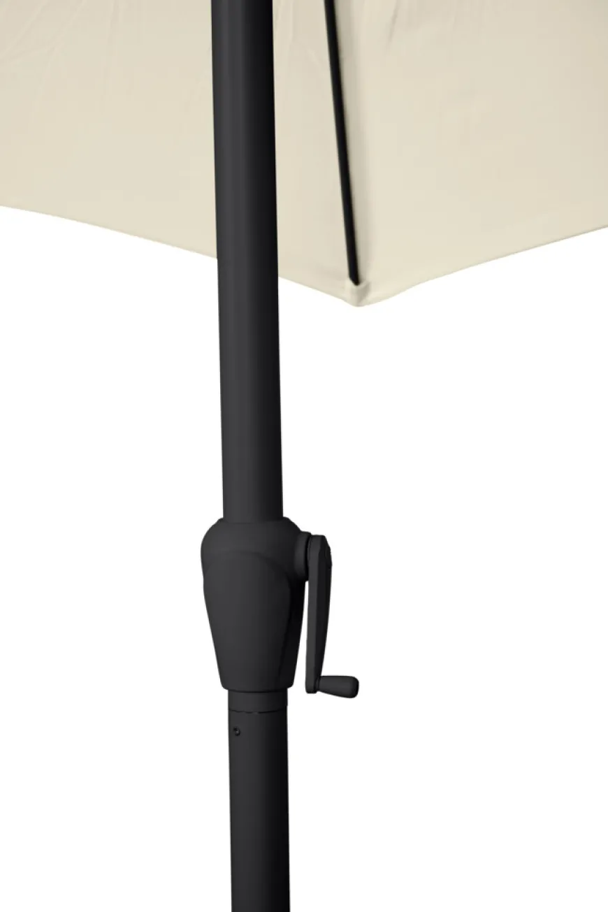 Parasoll Arizona beige m/sveiv og tilt Ø300 - Sunlife®