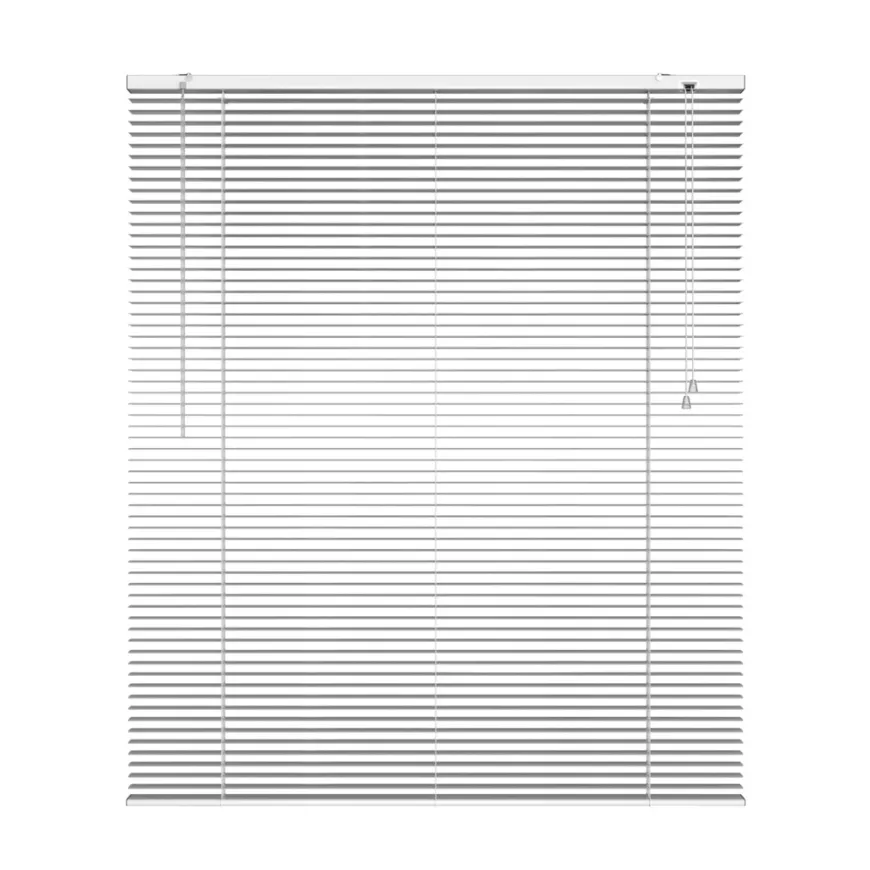 Persienne aluminium hvit 140 x 130 cm