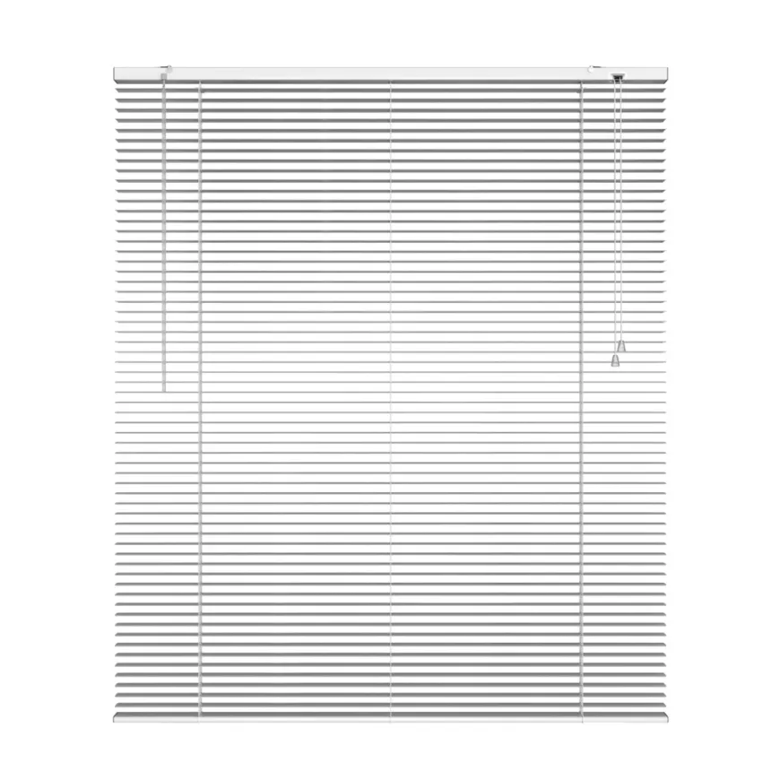 Persienne aluminium hvit 120 x 130 cm