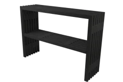 Plantebord svart 115 × 32 × 80 cm