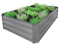 Plantekasse galvanisert modell Easy M u/bunn