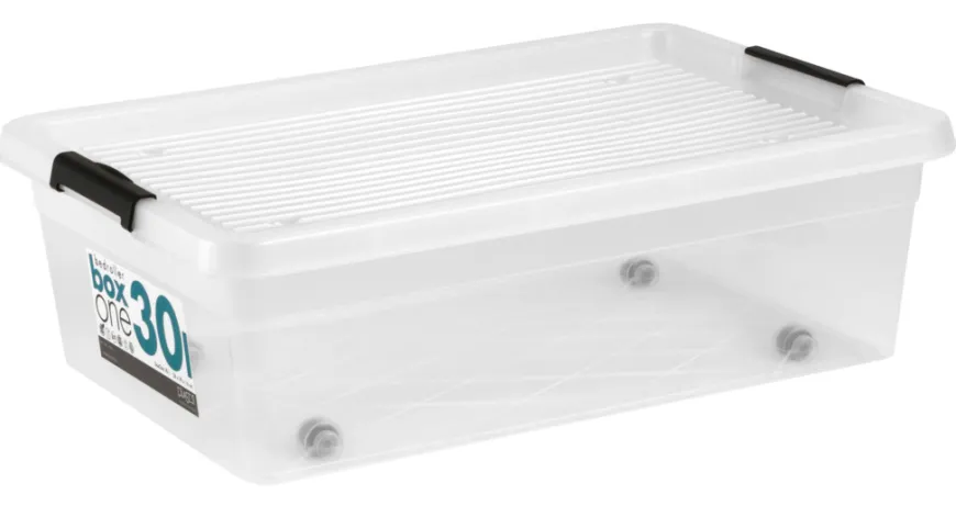 Plast1 bedroller m/lokk klar - BoxOne 30