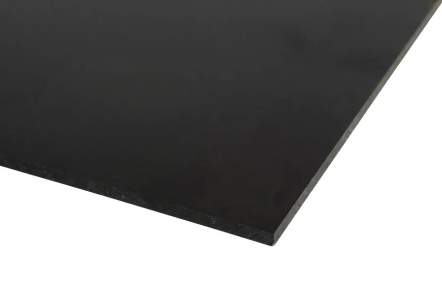 Plastplate svart 5 mm, 660 x 500 mm