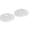 Plastrosett 12 mm hvit - 2 stk.