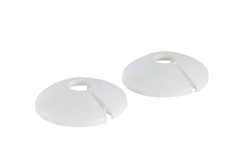 Plastrosett 12 mm hvit - 2 stk.