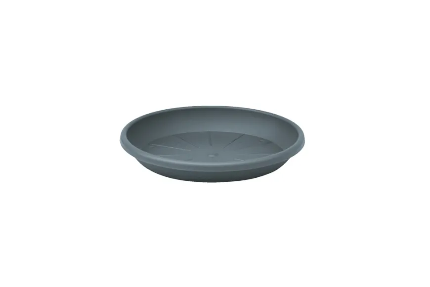 Pottefat Cylindro plast grå Ø21 cm