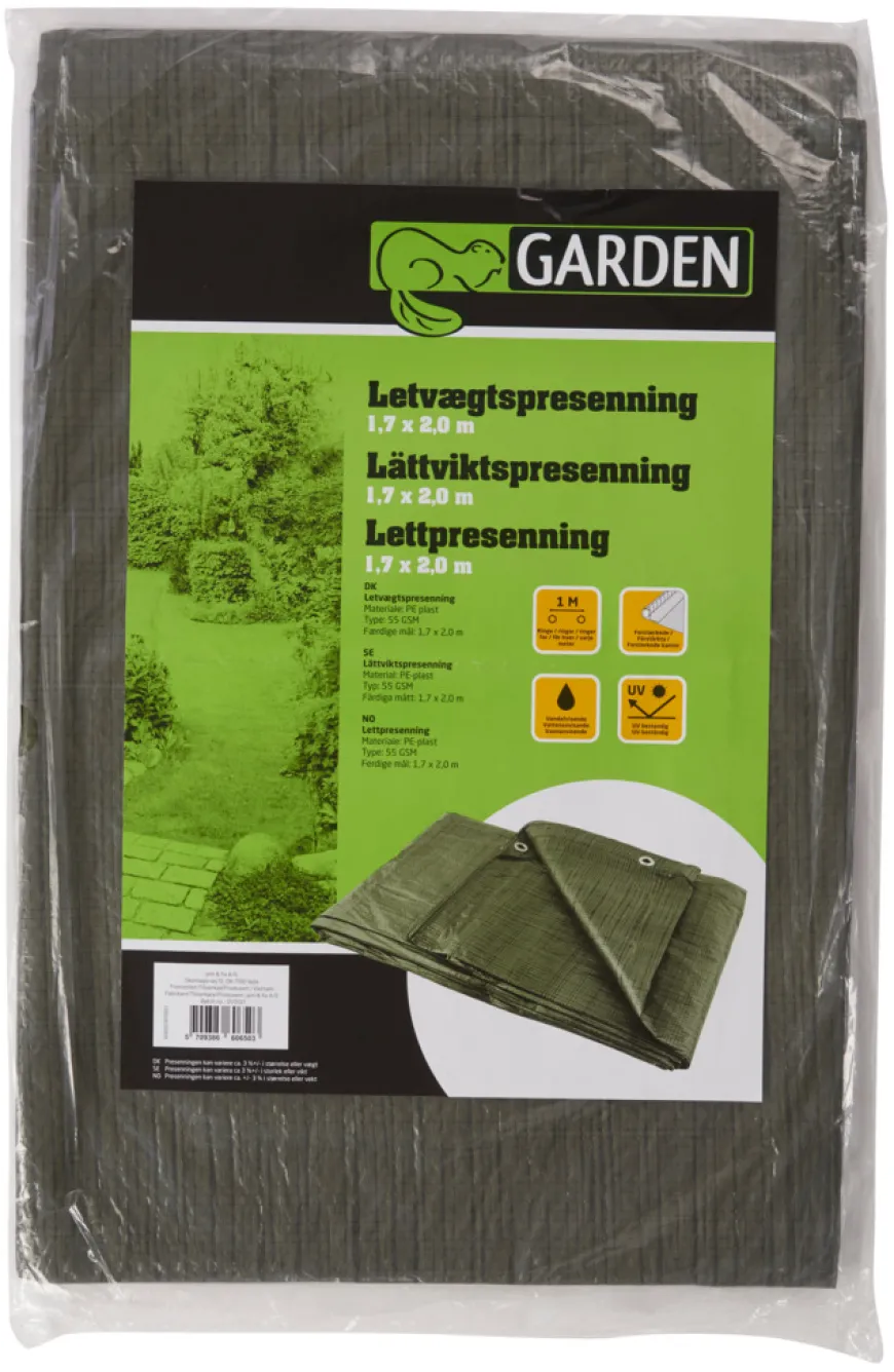 Presenning 170 x 200 cm 3,4 m² - Garden®