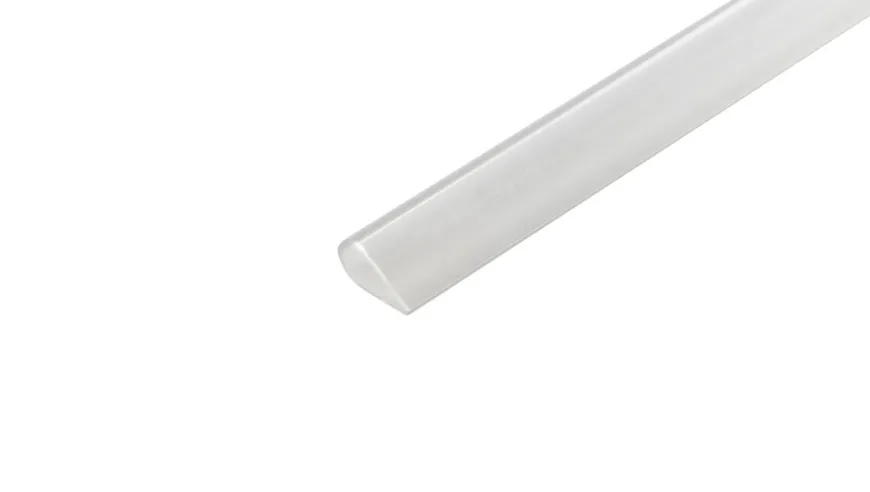 Profillist/plakatlist transparent pvc - 1 m