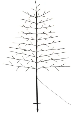 Pyntetre med 96 LED-pærer H150 cm