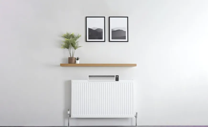 Radiatorvifte m/oppladbart batteri - Grad