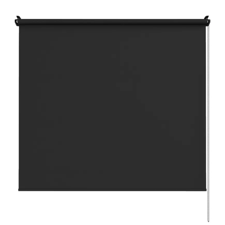 Rullegardin mørklegging svart 140 x 175 cm