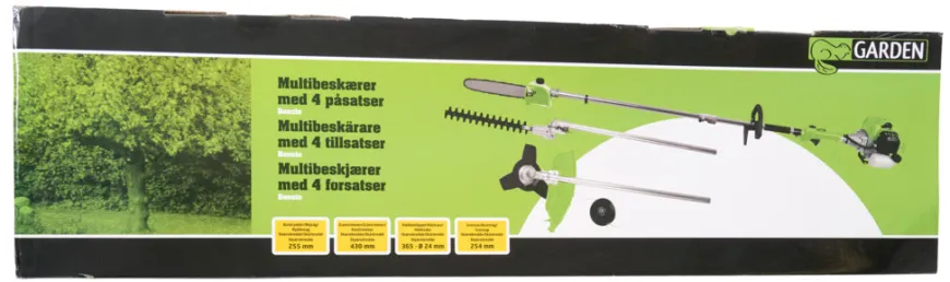 Ryddesag 4-i-1 51,7 CC - Garden®