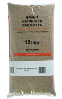 Safestone støpemix 25 kg - 0/8 mm
