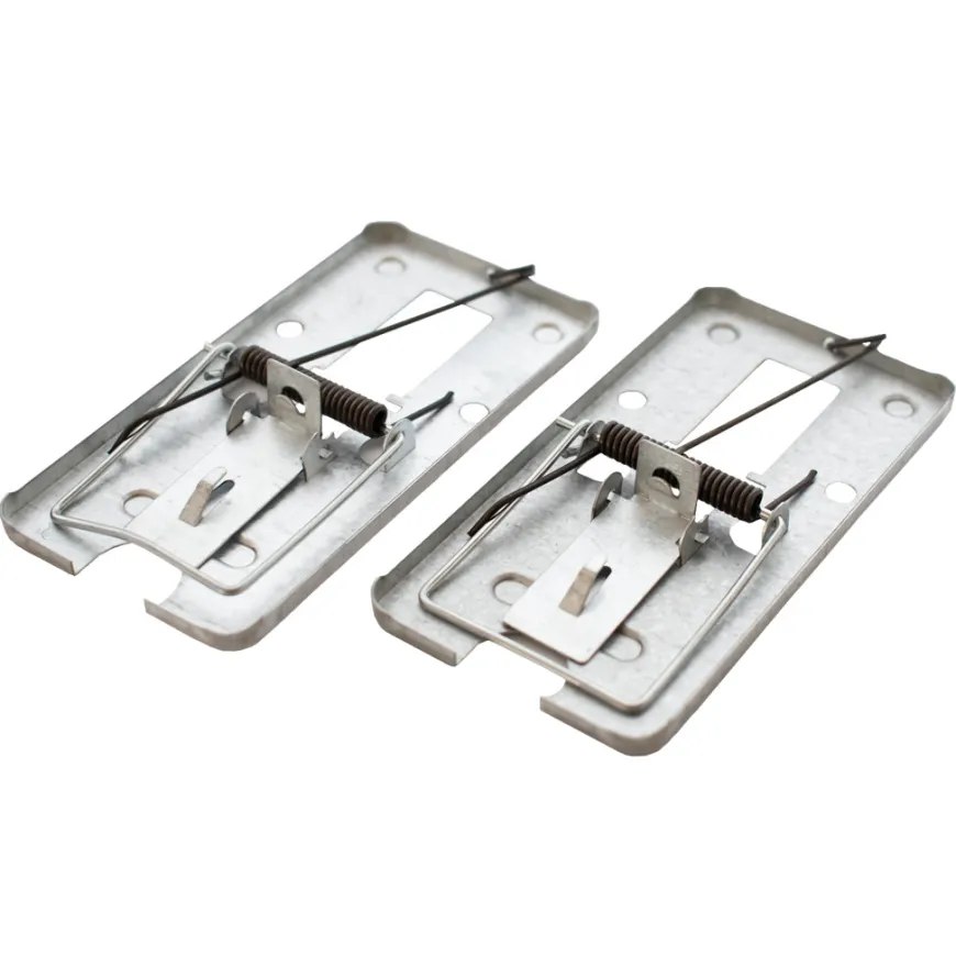 SafeTrap musefeller i metall - 2-pk.
