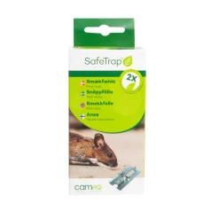 SafeTrap musefeller i metall - 2-pk.