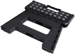 Sammenleggbar krakk svart 32 x 25 x 22 cm