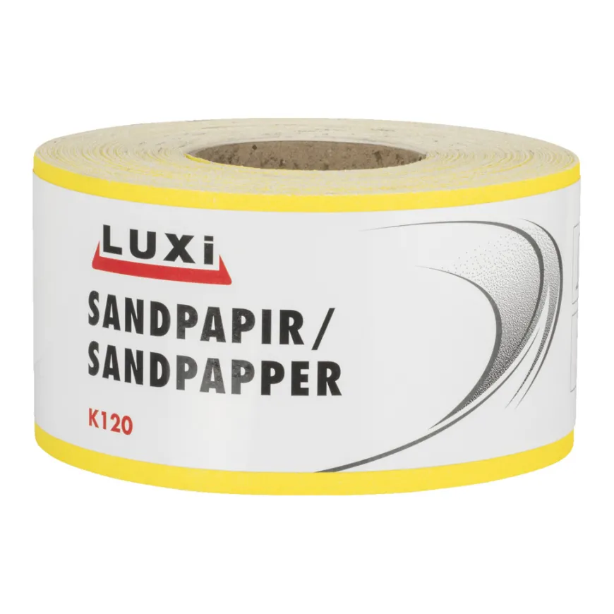 Sandpapir rull korn 120 - 93 mm x 50 m