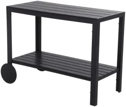 Serveringsvogn Havanna 90 x 45 x 74 cm svart - Sunlife®