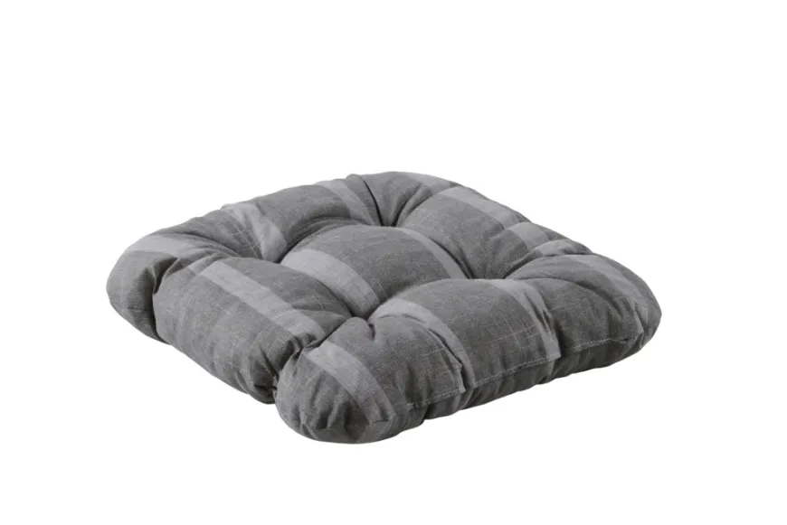 Setepute Nuuk gråstripet 38 x 38 cm - Sunlife®