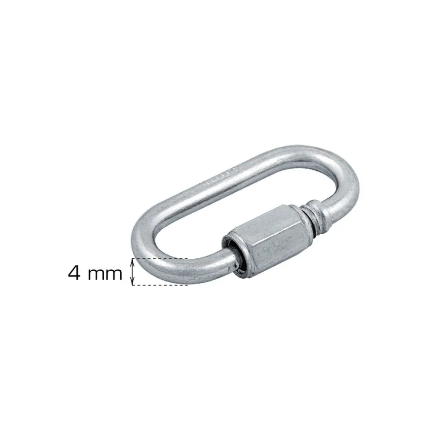 Sikkerhetsledd skrue 4 mm - 2 stk.