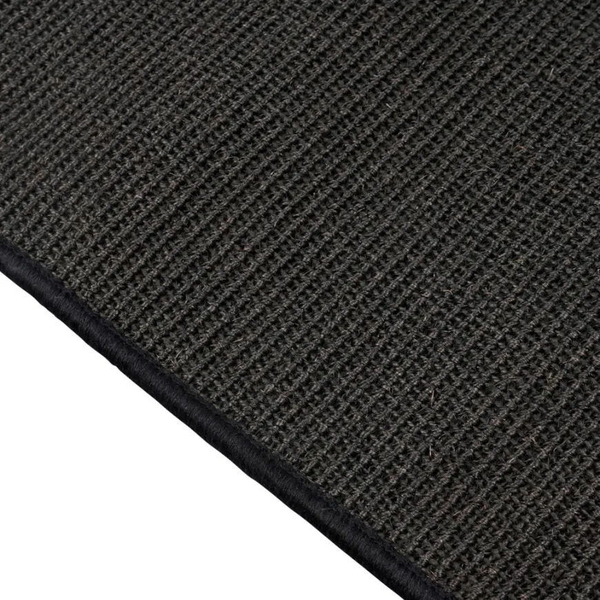 Sisalteppe svart 70 x 140 cm