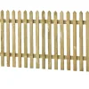 Skagen stakittgjerde 150 x 70 cm