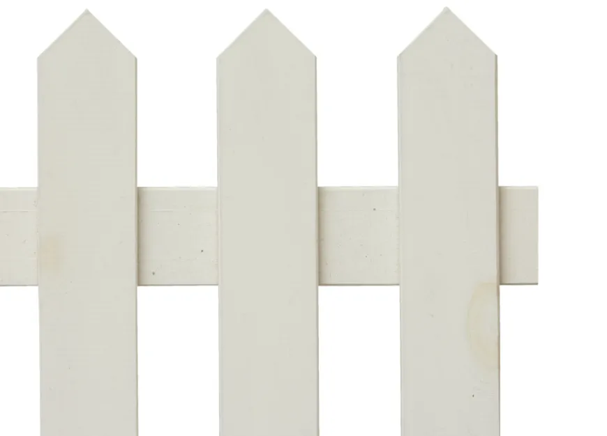 Skagen stakittgjerde 180 x 80 cm hvit
