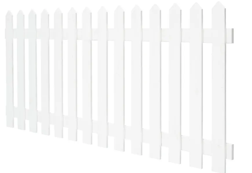Skagen stakittgjerde 180 x 80 cm hvit