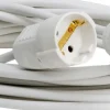 Skjøteledning m/jord 2 meter 3 g 1,5 mm²