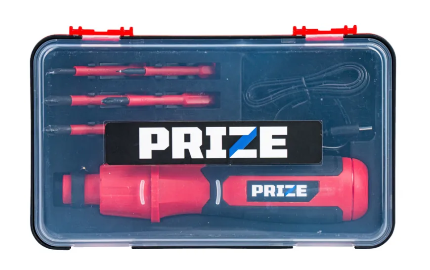 Skrumaskinsett VDE akku 4 V – PRIZE