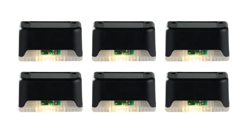 Solar trappelampe 8 x 4,2 x 4,5 cm – 6-pk. - Garden®