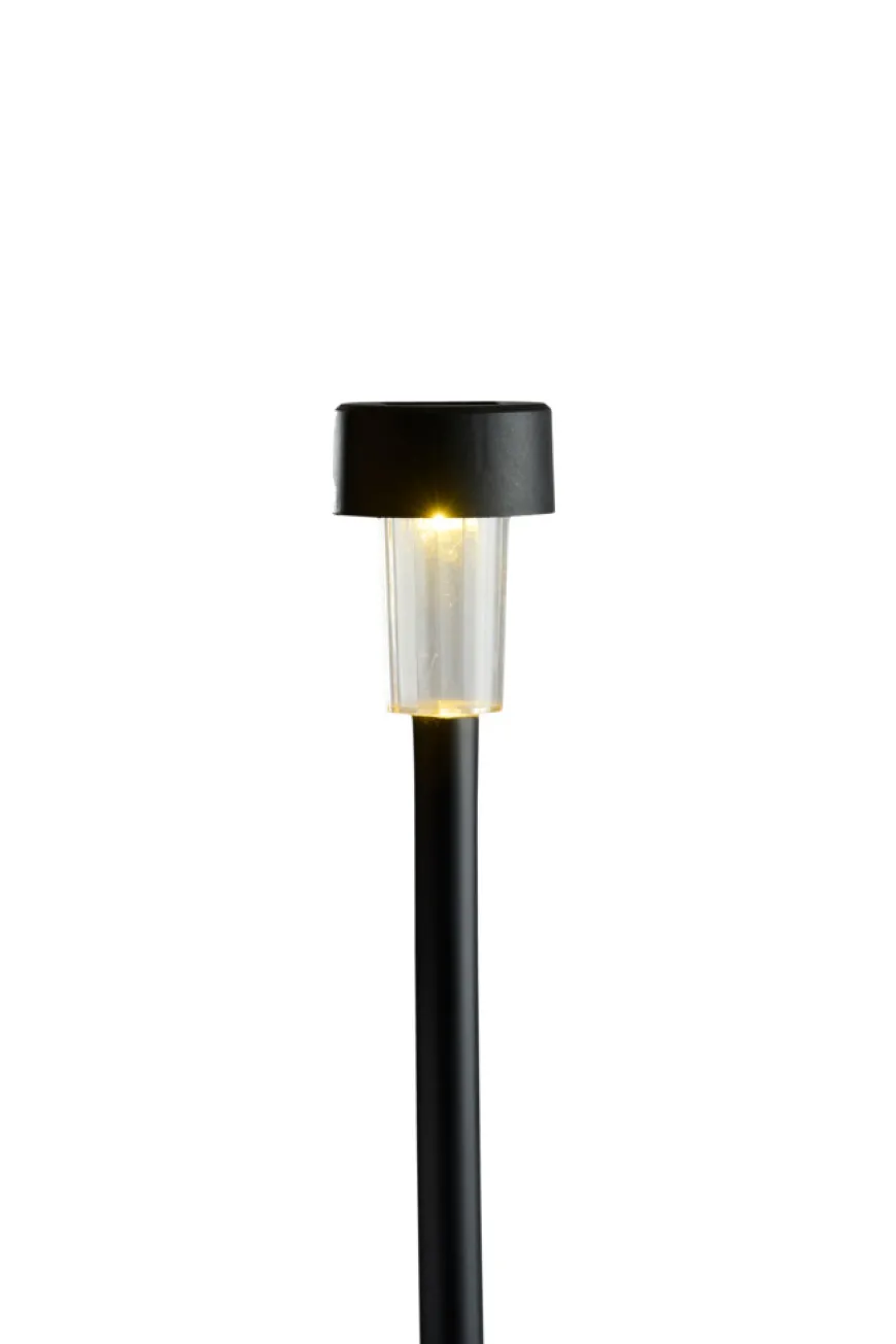 Solcellelamper til hagen svart H35,5 cm 8-pk. - Garden®