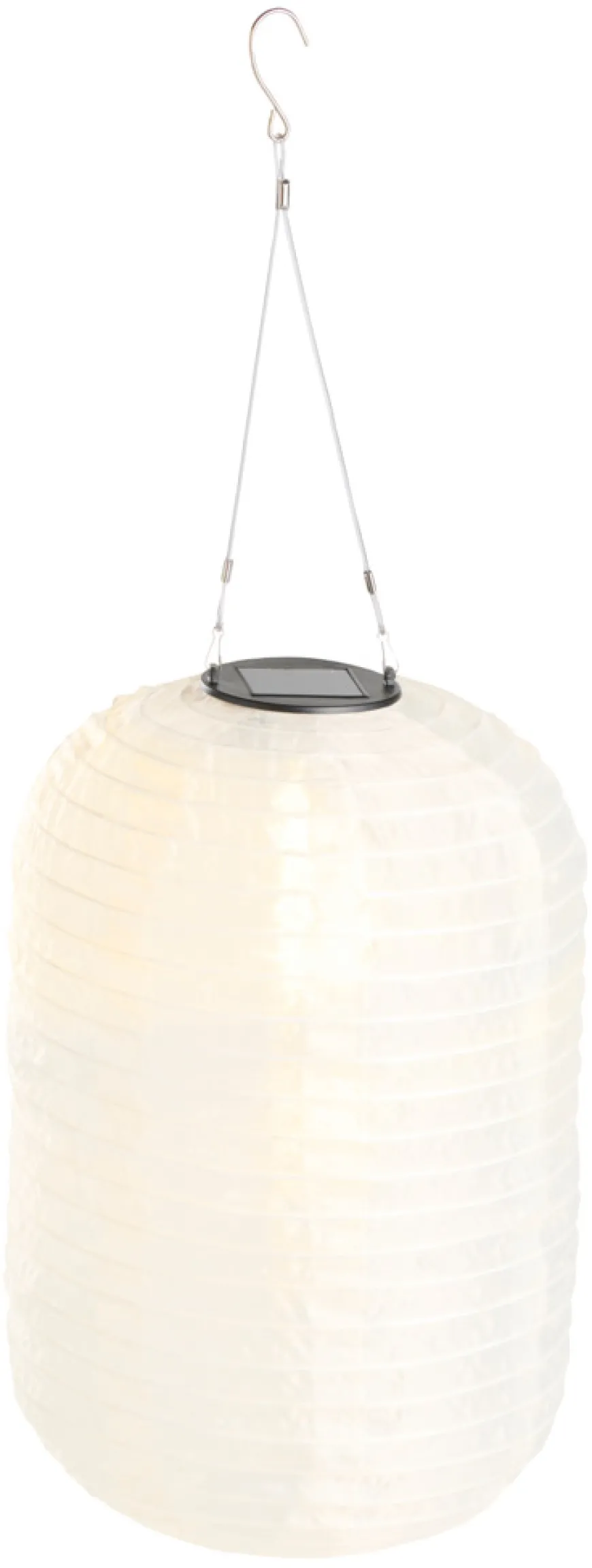 Solcellelykt avlang Ø24 x H38 cm – Garden®