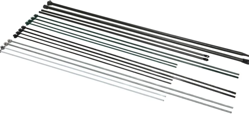 Stagstolpe grønn Ø 8 mm x 110 cm