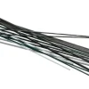 Stagstolpe svart Ø8 mm x 110 cm
