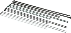 Stagstolpe svart Ø8 mm x 110 cm