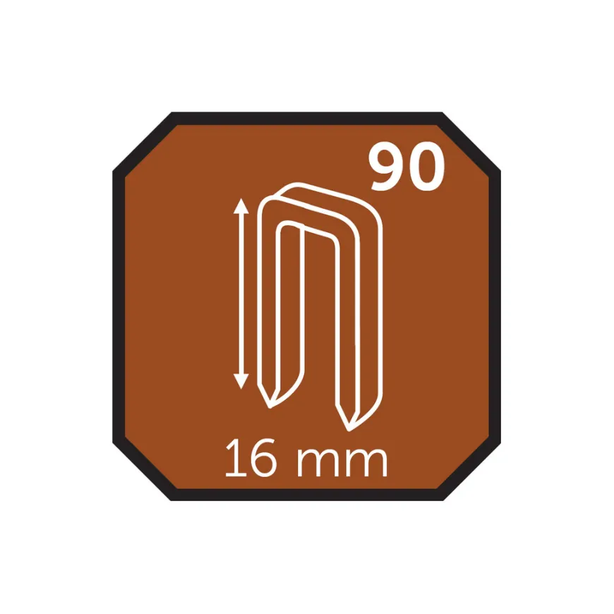 Stifteklemme 16 mm 5000 stk. – Probuilder