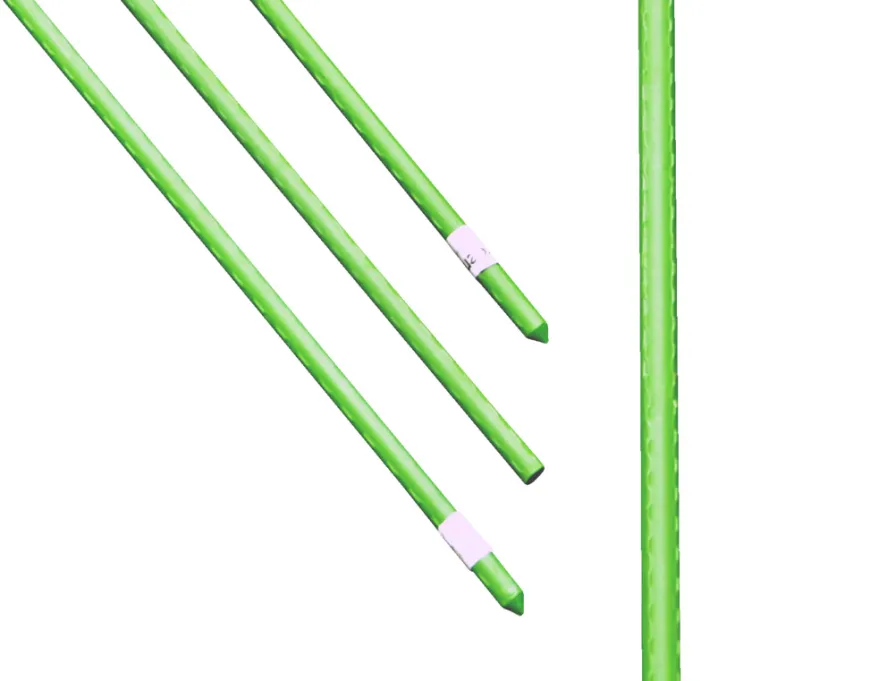 Stålpinne 180 cm grønn