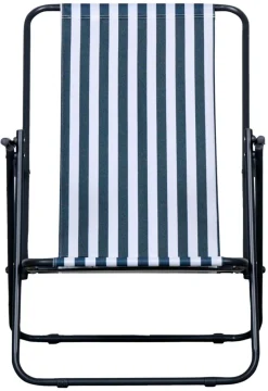 Strandstol Albany i metall og polyester - Sunlife®