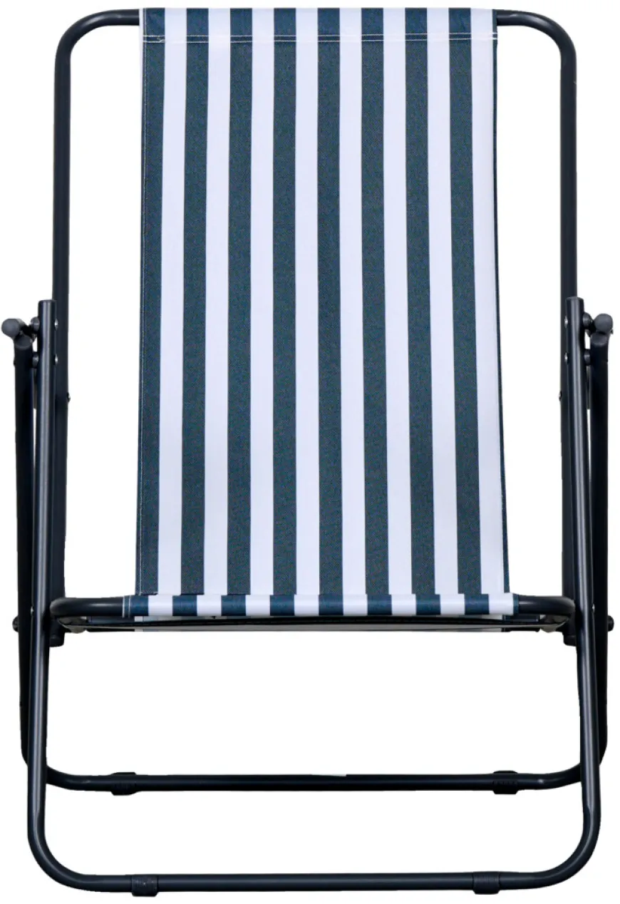 Strandstol Albany i metall og polyester - Sunlife®
