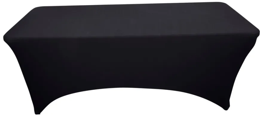 Strekkduk Iowa til sammenleggbart bord 180 cm svart - Sunlife®