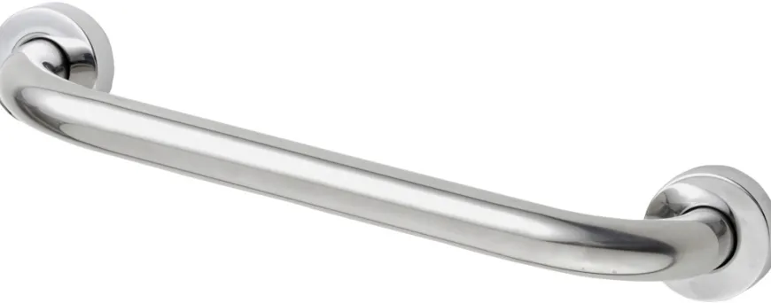 Støttehåndtak 30 cm krom