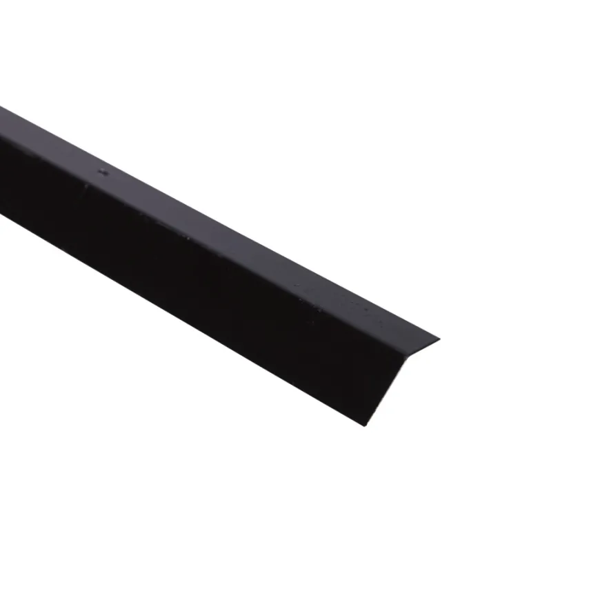 Svart profil med sneglekant 80 cm