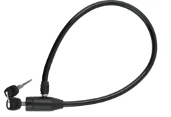 Sykkellås spiralvaier Ø8 mm x 650 mm