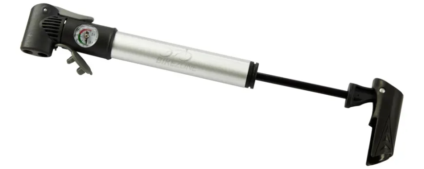 Sykkelpumpe mini m/manometer