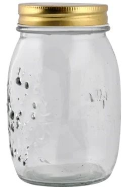 Syltetøyglass med skrulokk 0,5 liter