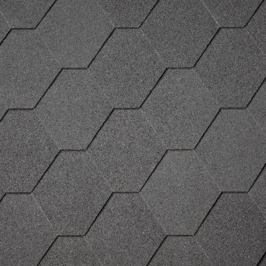 Takshingel svart pakke á 3 m²