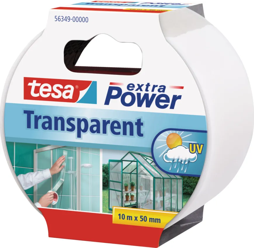 Tesa Powertape transparent 50 mm x 10 meter