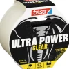 Tesa Ultra Power klar reparasjonstape 48 mm x 20 meter