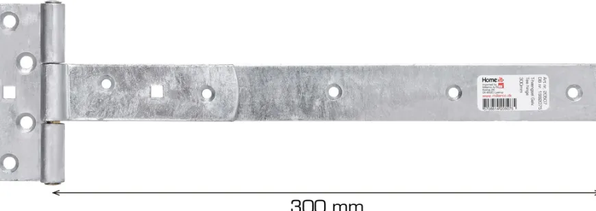 T-hengsel galvanisert 300 mm
